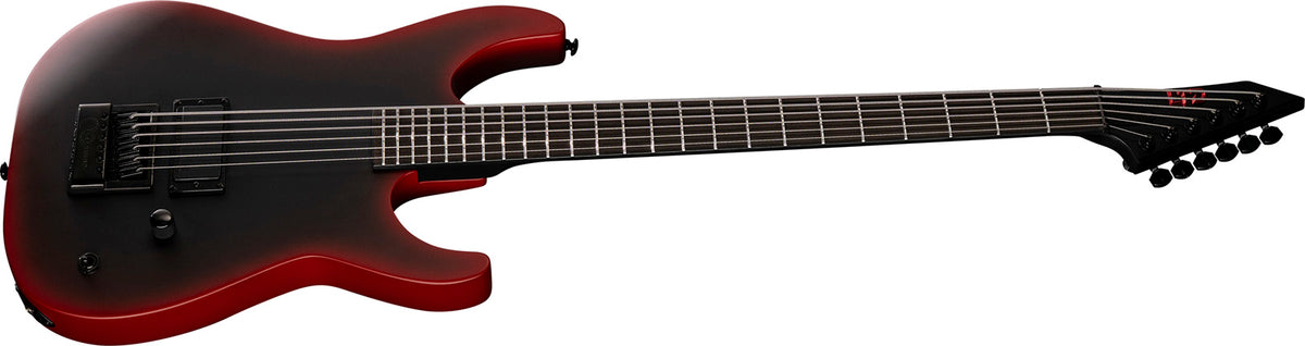 M-6 Evertune Zwart metallic Zwart-Rood Burst satijn