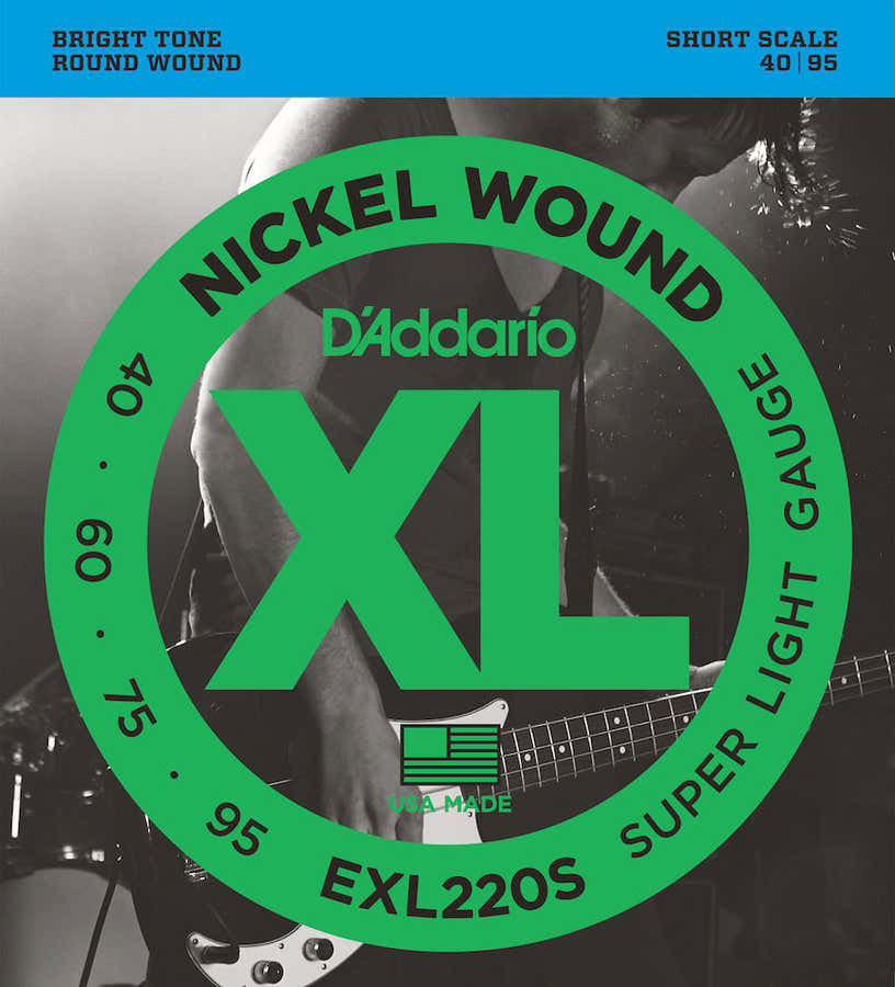 EXL220S Nikkel omwonden korte mensuur superlicht 40-95