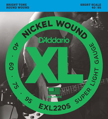EXL220S Nickel Wound Short Scale Super Light 40-95