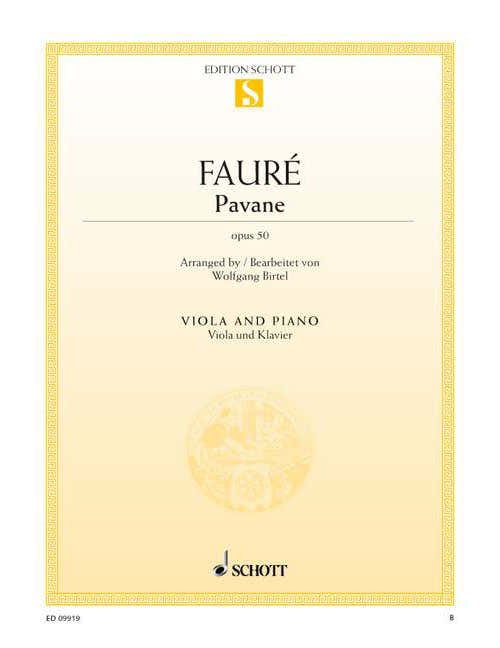 Fauré - Pavane Op. 5 - Alto et Piano
