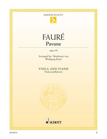 Fauré - Pavane Op. 50 - Alto et Piano