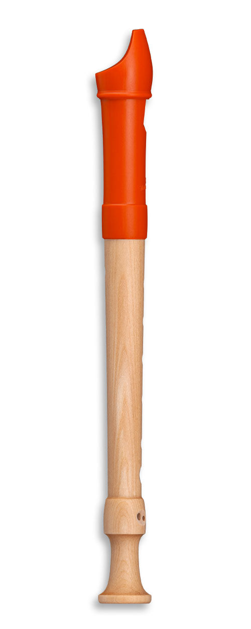 Soprano Fipple 17414 - Orange (doigté Baroque)