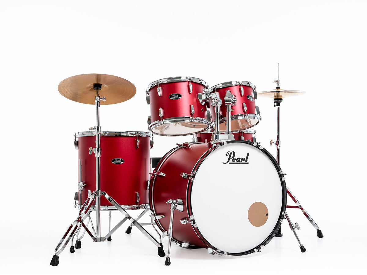 Roadshow Fusion 20 + Pack Solar Sabian Matte Red