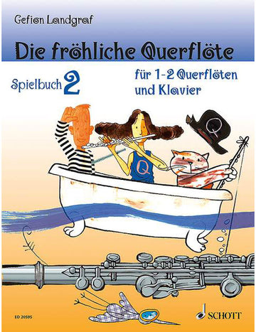 LANDGRAF-mauz - Die Frähliche Querfläte - 1-2 Flutes et Piano