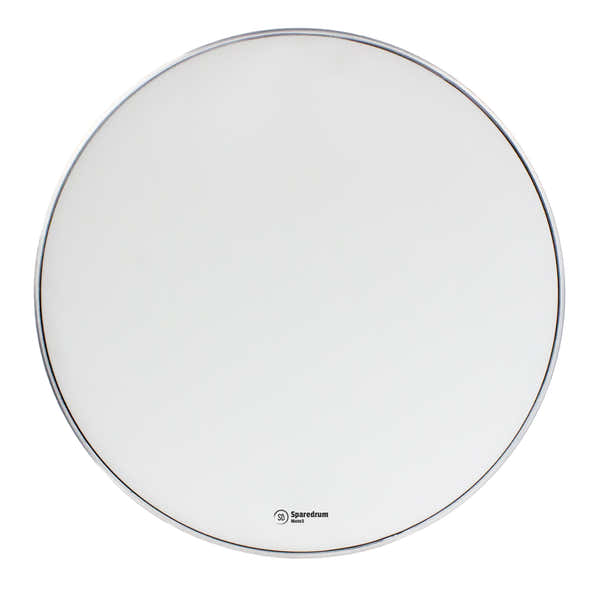 Sparedrum 22" Mute 3 Plis - Mesh Silencieuse - Blanc