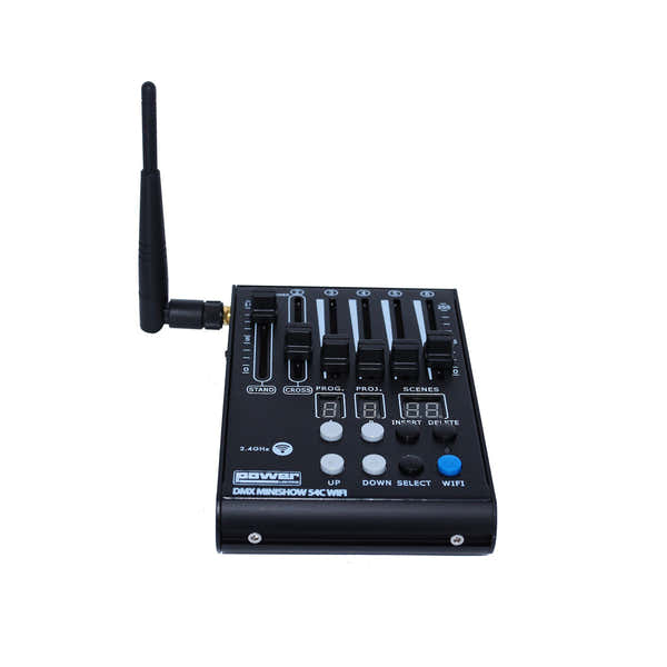 Power Lighting MINISHOW54c W - Console DMX 54 Canaux Wifi