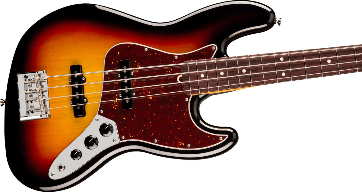 Jazz Bass American Professional, RW 3-kleurige Sunburst