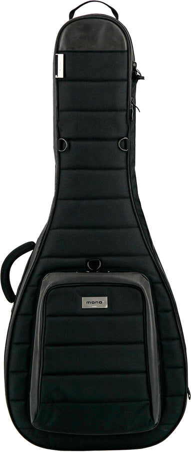 2 Electric & Hollow Body Guitars (With Wheels) - Black