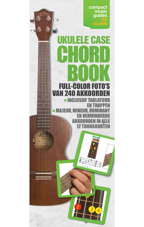 Wise Publications Ukulele Case Chord Book - Version Neerlandais