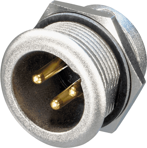 Neutrik Connecteurs Audio Embases XLR MPR-HD 3 Ples Male Etanche