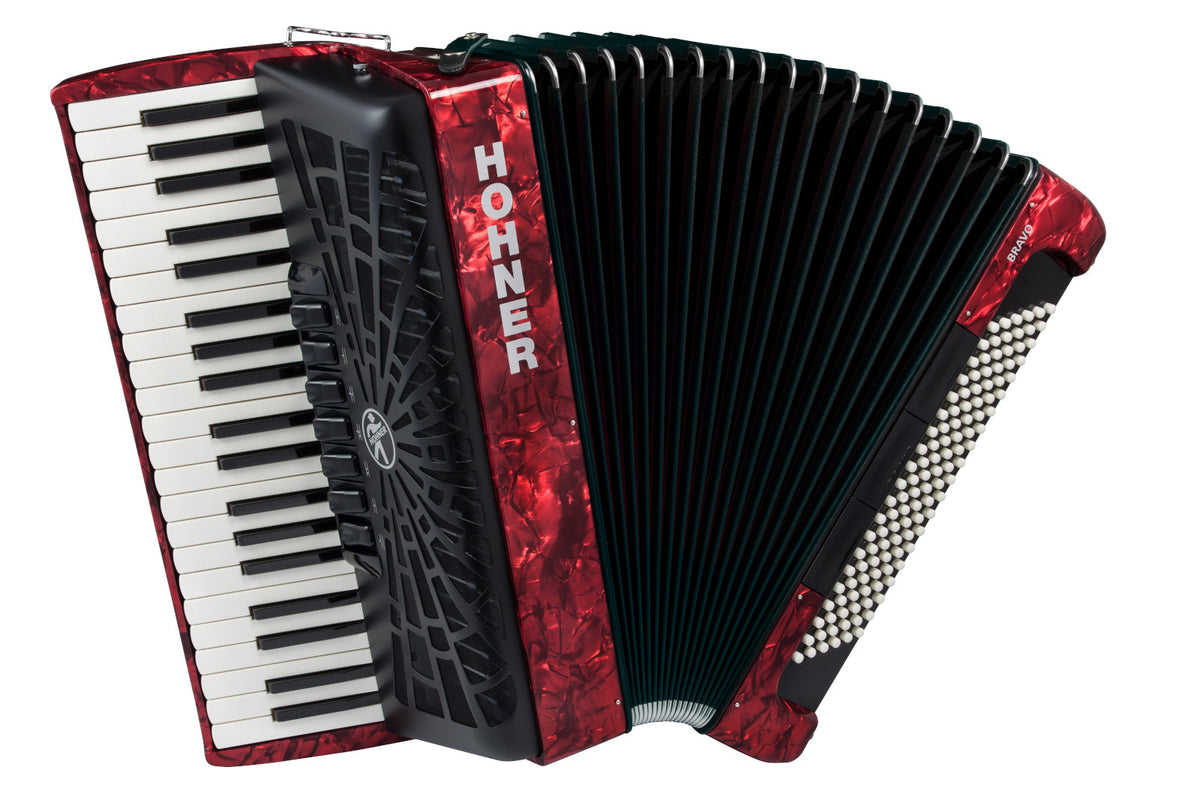 Hohner Bravo III 120 Rouge