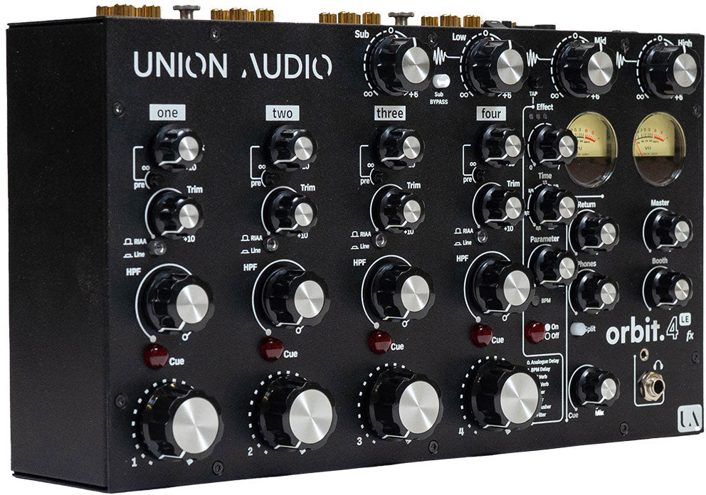ORBIT.4 LE FX 4-CH Rotary Desktop Mixer with 3-Band Isolator
