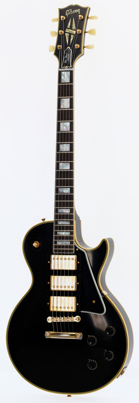 Les Paul Custom 1957 3-Pickup VOS Ebony CS HRC #74491