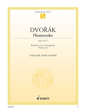 Dvorák - Humoresque Op. 11/7 - Violon et Piano