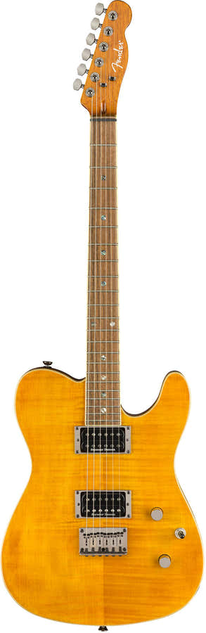 Telecaster Fmt HH Custom LRL Ltd Amber - Reconditionné