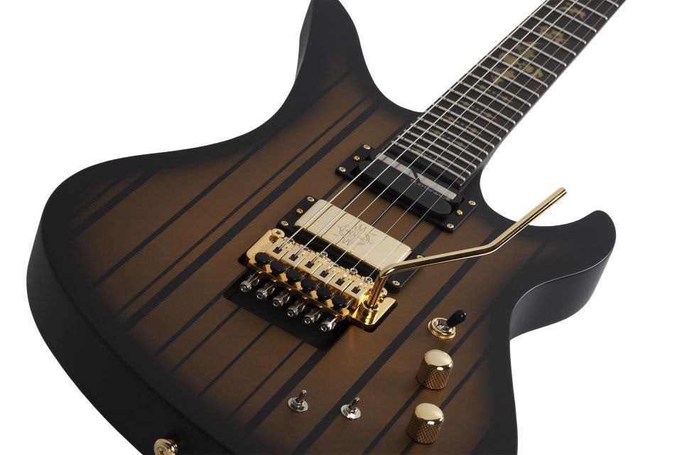 Custom Fr Sustainiac Synyster Gate Signature Zwart Goud
