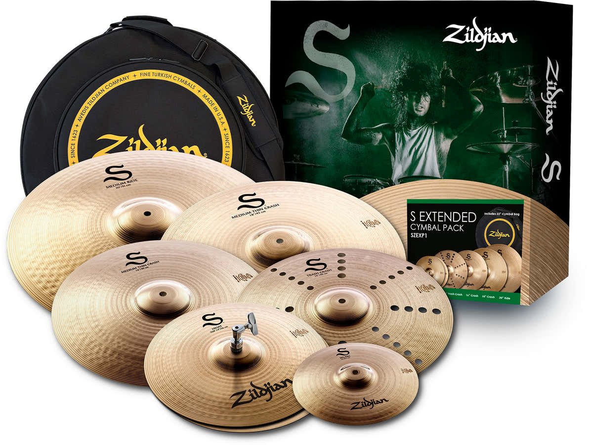 SZEXP1 - Pack S-Family Series 10"-14"-16"-16"-18"-20" + housse cymbales