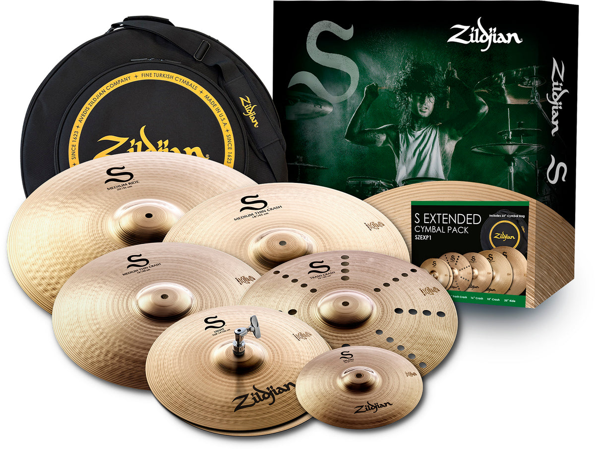 SZEXP1 - Pack S-Family Series 10"-14"-16"-16"-18"-20" + housse cymbales