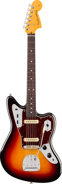 Fender Jaguar American Professional, RW 3-kleuren-sunburst