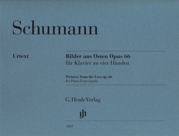 Schumann R. - Bilder Aus Osten Op.66 - Piano 4 Mains