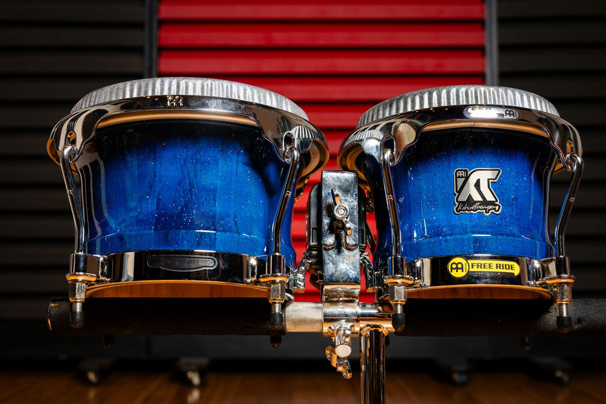 WKT400BW - Artist Bongo William " Kachiro" Thompson 7" & 8 1/2" Blue Wave