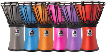 Djembé Freestyle Colorsound Mat Tfcdj-7Mtpk Set - 6 Stuks