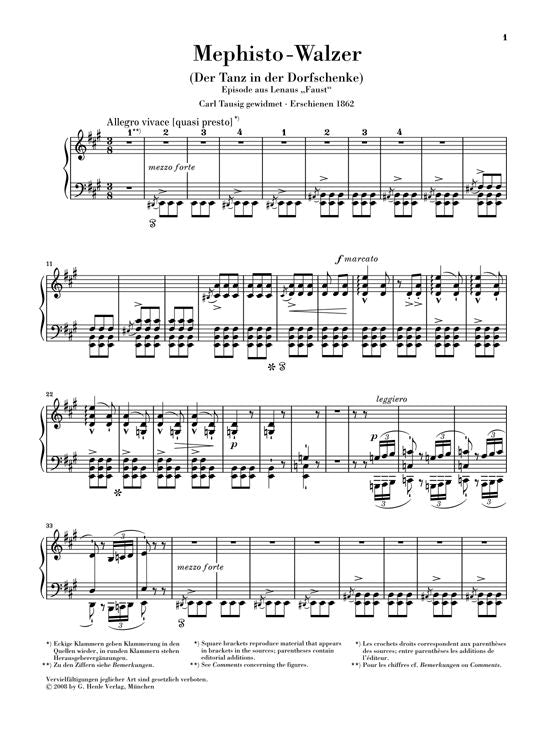 Liszt F. - Mephisto Waltz