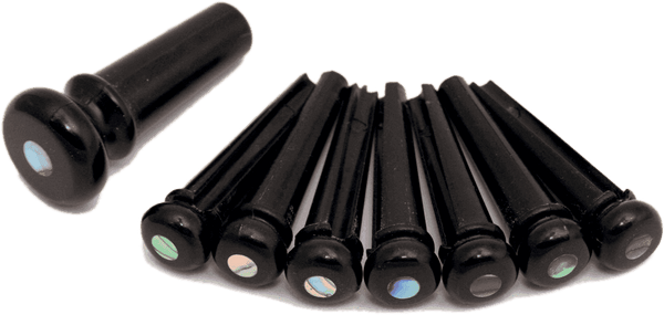 C.F. Martin & Co Set de Chevilles Noir Point Perle
