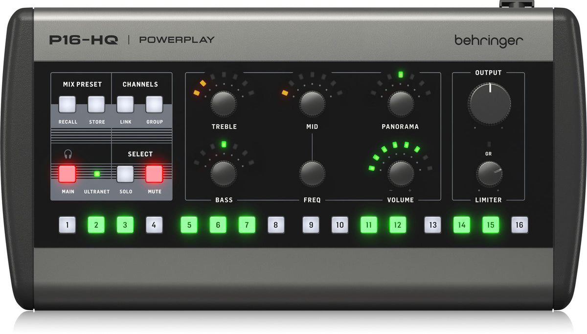 Behringer P16-HQ - MONITOR MIXER