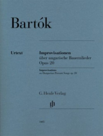 Bartok Bela - Improvisations On Hungarian Peasant Songs Op.20 - Piano