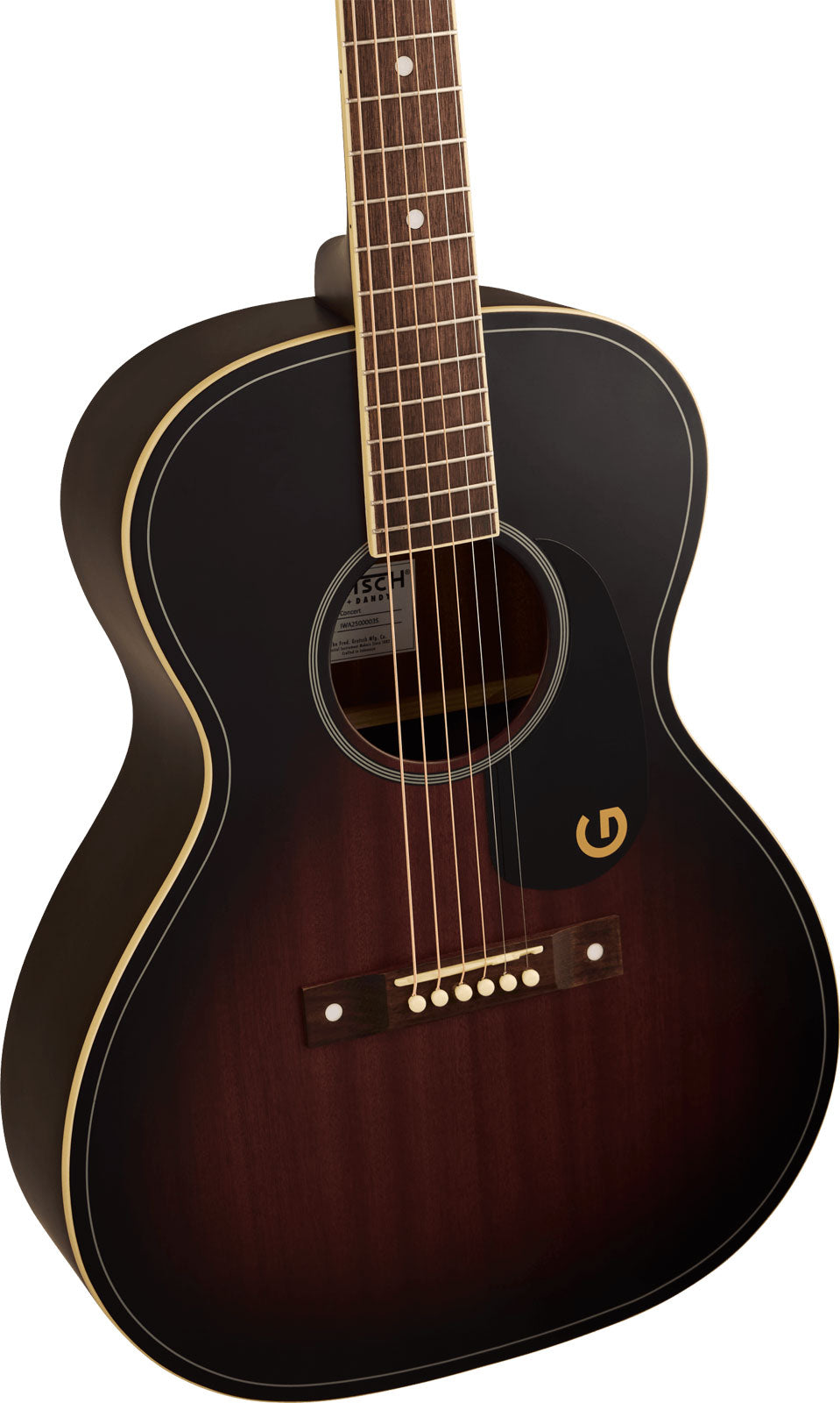 Jim Dandy Concert WN BPG Deep Cherry Burst