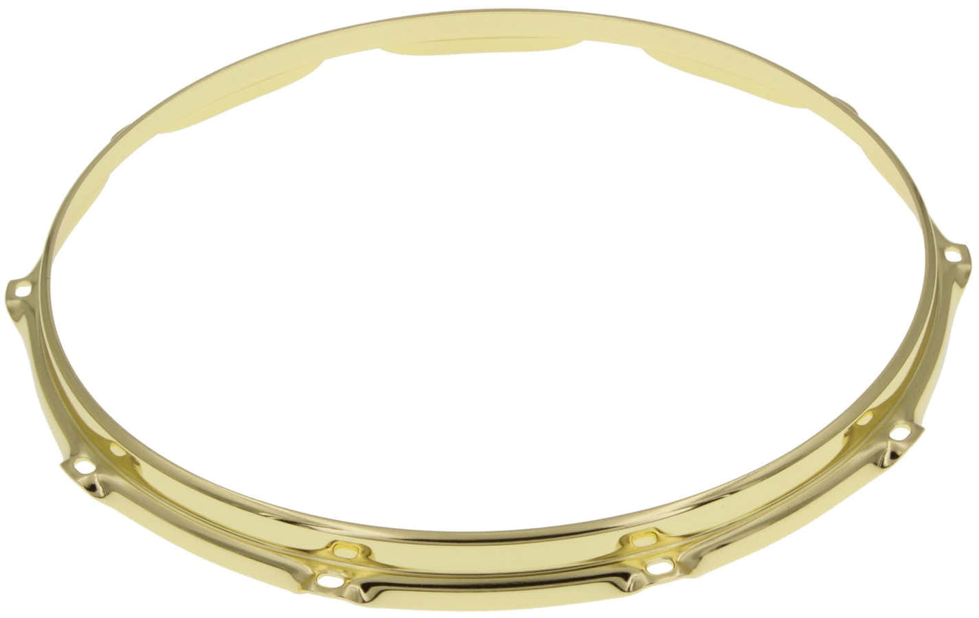 HS23-14-10BR - Spanring 14" 10 Spanbouten Goud S-Style Triple Flange 2.3mm