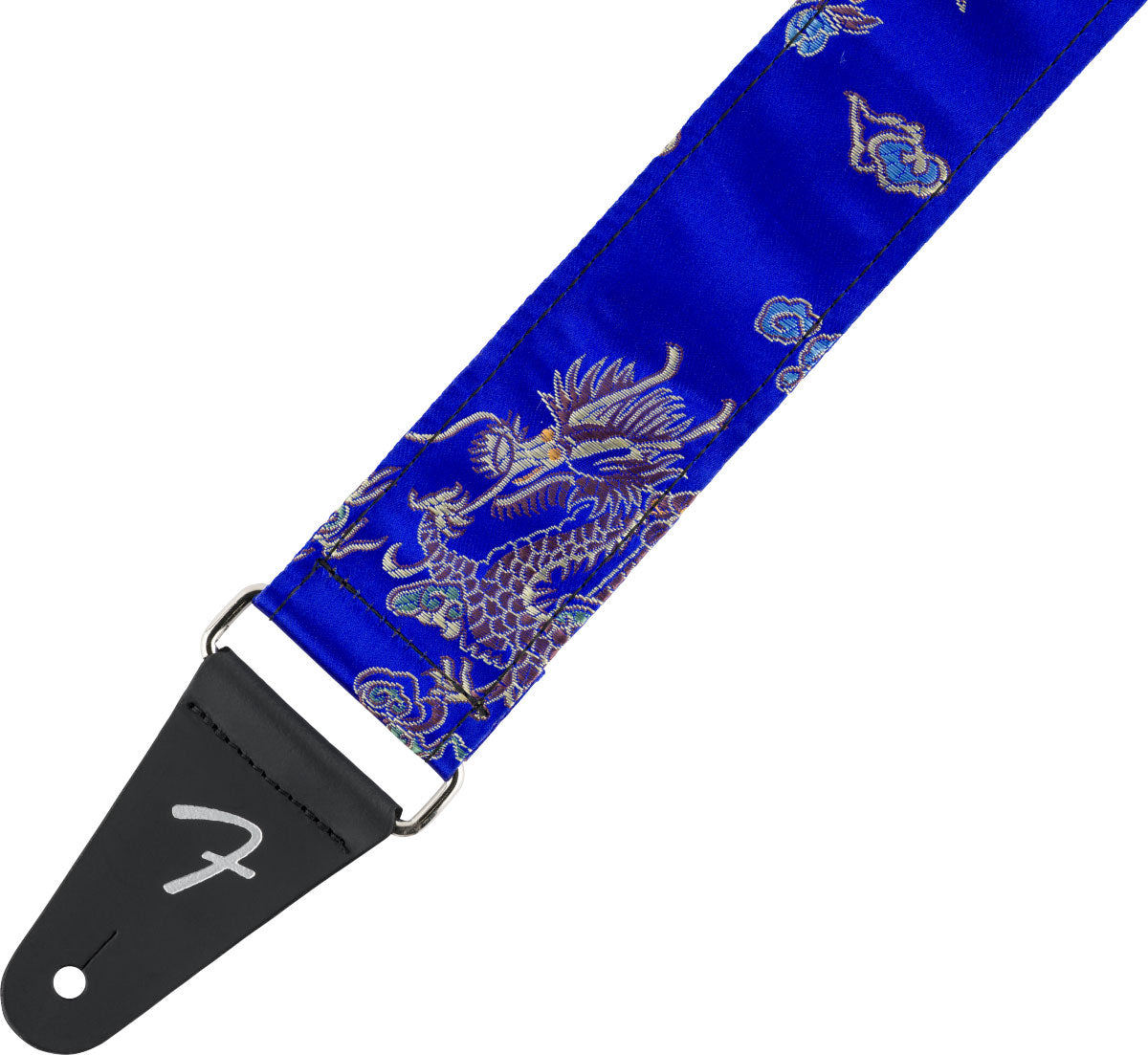 Satin Dragon Riem Koningsblauw