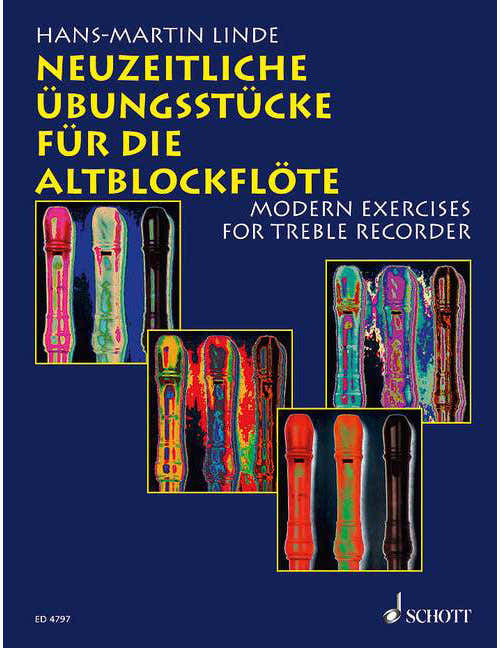 Linde - Modern Exercises For Treble Flute A Bec