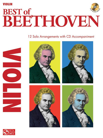 INSTRUMENTAL PLAY-ALONG BEST OF BEETHOVEN VIOLIN + CD - VIOLIN