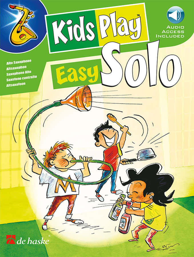 Kinderen spelen eenvoudige solo's