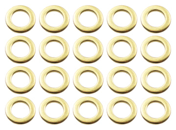 SW-BR - Gouden Metalen Onderlegring Voor Trekstang (X2)