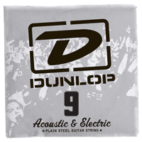 ELECTRIC STRINGS NICKEL PLATED STEEL UNIT SOLID STEEL 009