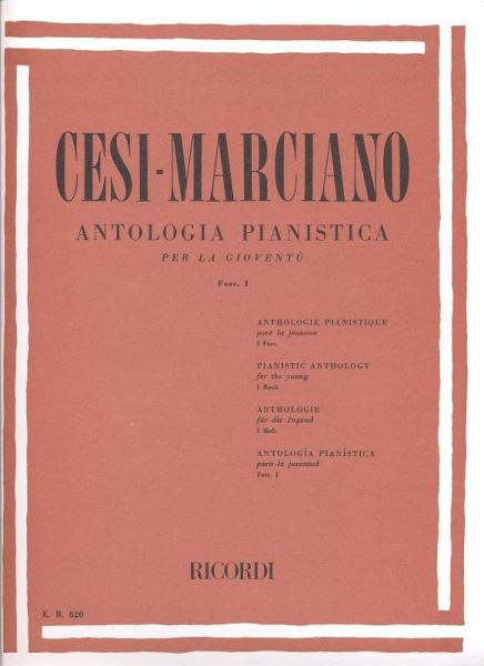 CESI - MARCIANO - ANTOLOGIA PIANISTICA PER LA GIOVENTU - PIANO