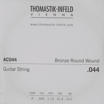 AC044 Plectrum Bronze Flat Wound 044