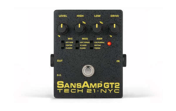 Tech21 Sansamp GT2 Preampli pour Guitare