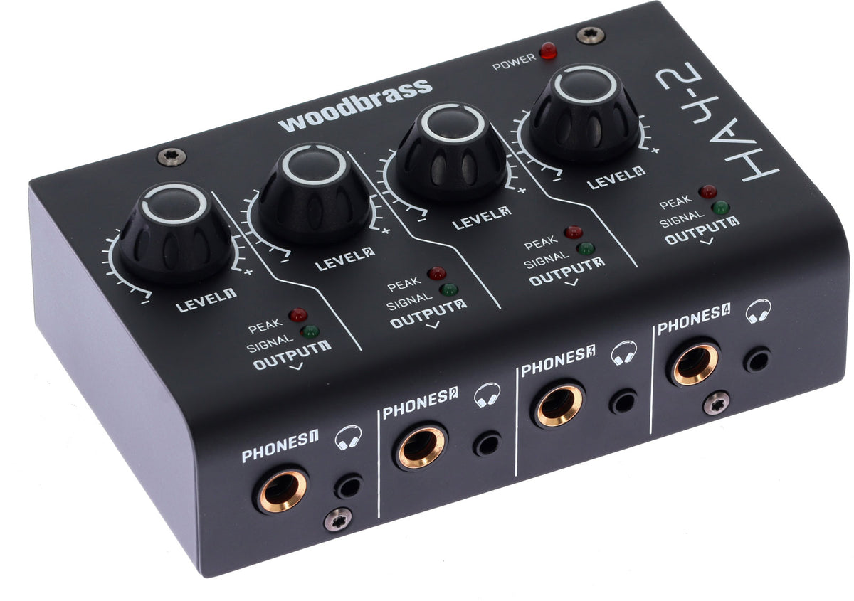 Woodbrass HA4-2 Amplificateur Pour Casque