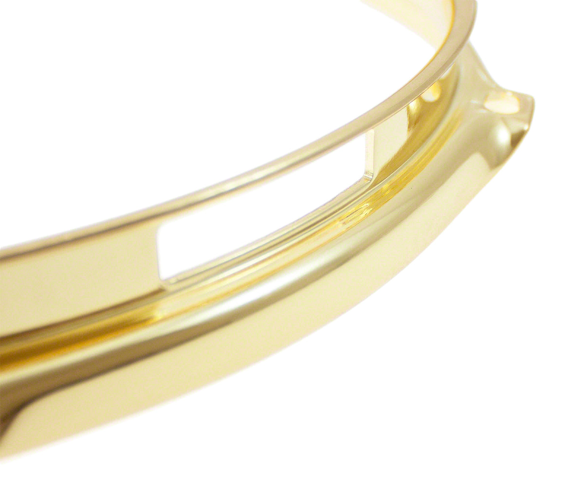 Spanring 14" 8 Spanstangen Snarezijde Goudkleurig Super Triple Flange 2.3mm