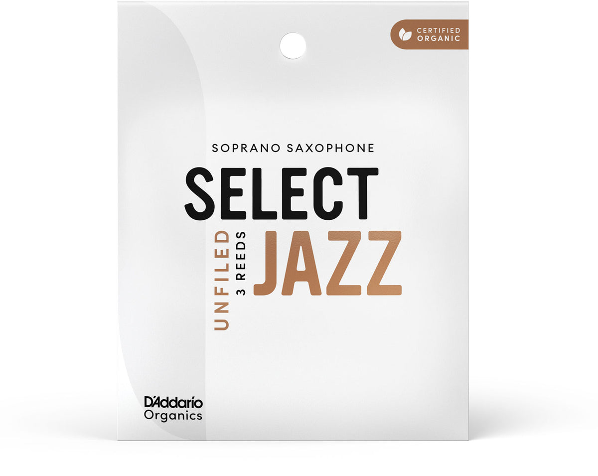 Organic Select Jazz Unfiled 2 Hard Soprano Saxophone (x 3)
