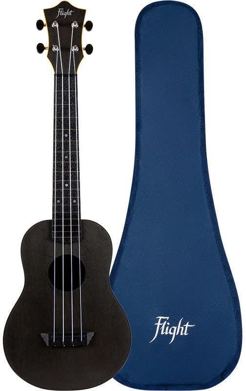 TUC35 Travel Concert Ukulele - Black