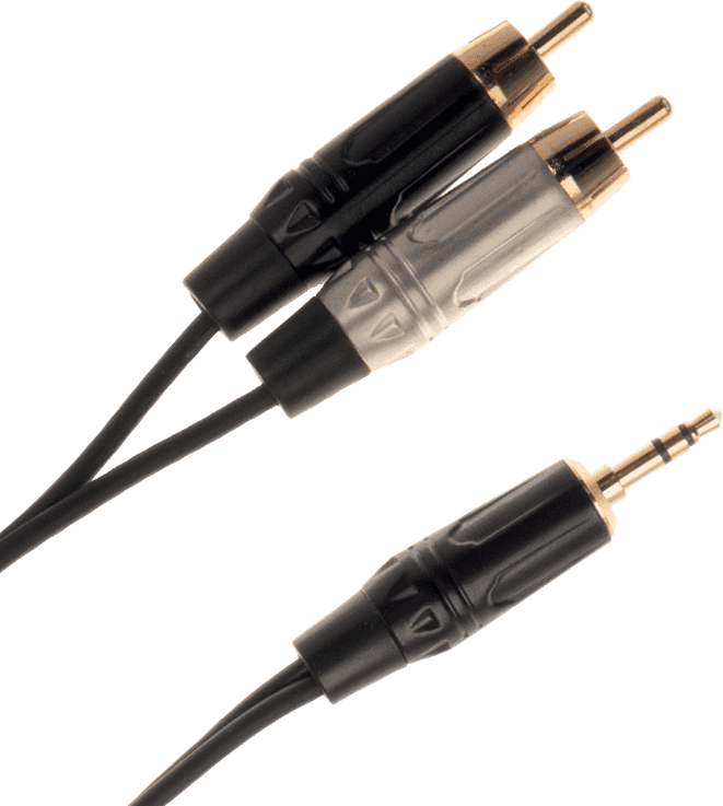 JUSTJ352RCA3 Cable Audio Minijack Stereo 2xRCA 3M