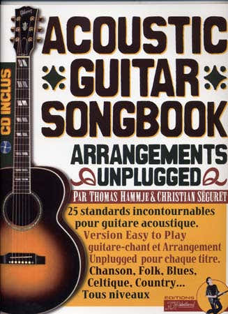 Songbook voor akoestische gitaar Rebillard Tabulatuur + CD