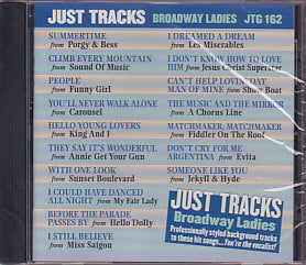 CD Pocket Songs - Broadway Ladies