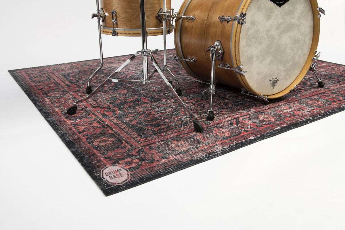 VPCLB-BLR Tapis Vintage Persian Club Series 1.63 X 1.42M Antidérapant Black Red