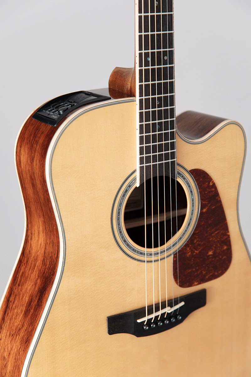GD90 Dreadnought Cutaway Electro RW Natural